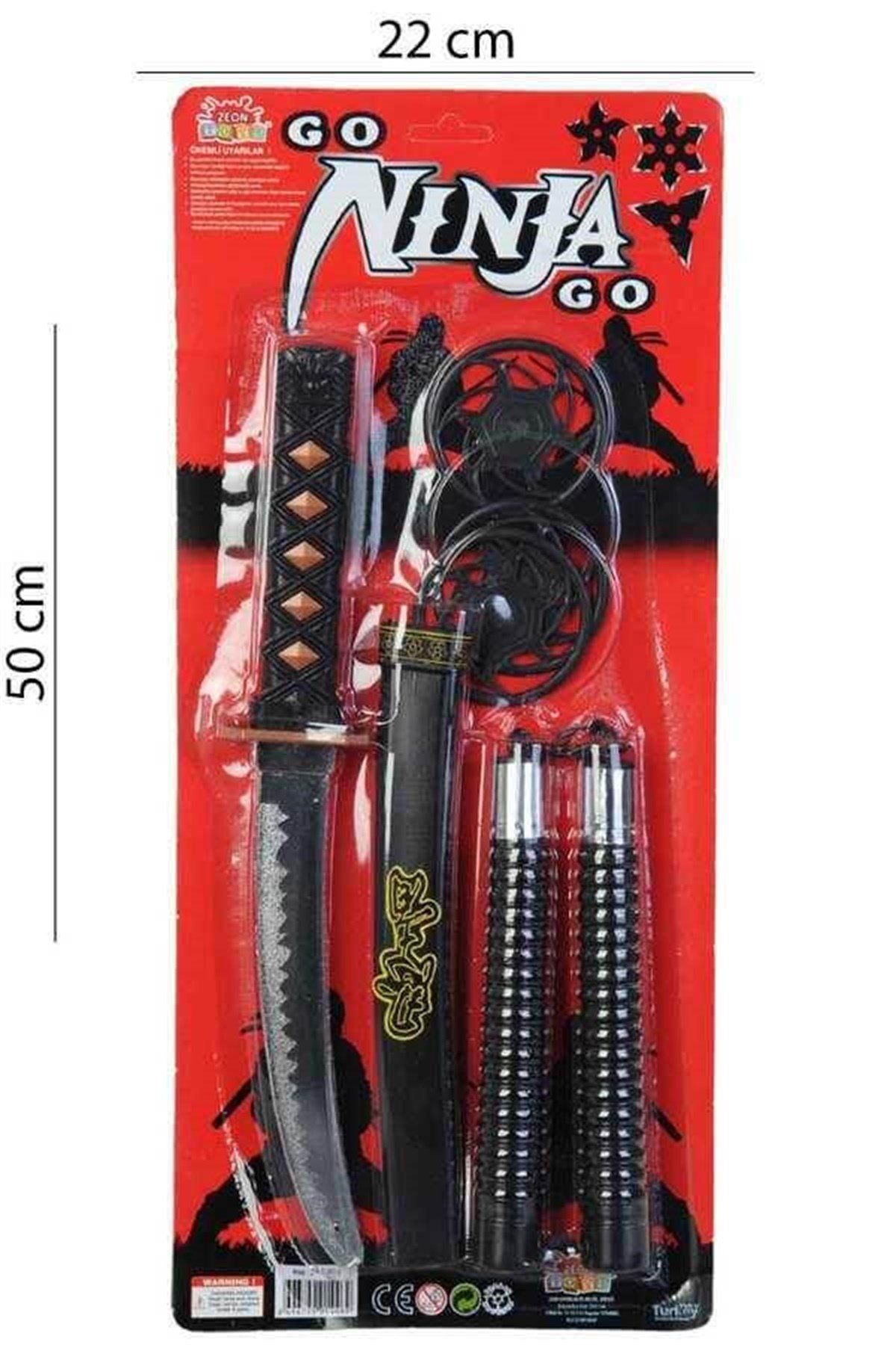 ZEON.OYUNCAK KUCUK NINJA SETI 01446 (ENG-2018)